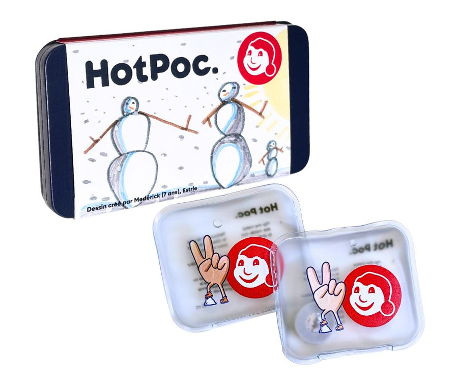 Reusable Hand Warmers - Quebec Winter Carnival Edition | 2-Pack