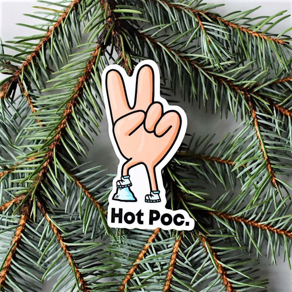 Sticker Poc Adventure-Themed Sticker Pack: Hot Poc Stickers