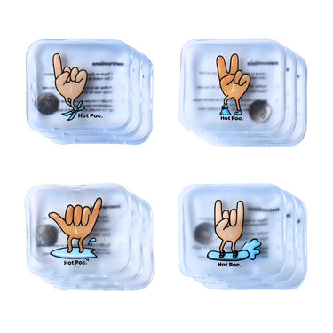 Chauffe-mains Réutilisables Lot De 5 - Actif Par Pliage, Chauffe Jusqu'à 52°C - 7