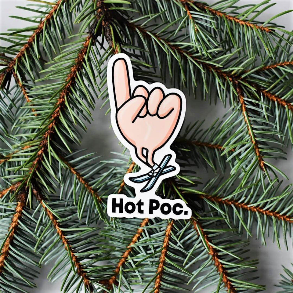 Adventure-Themed Sticker Pack: Hot Poc Stickers